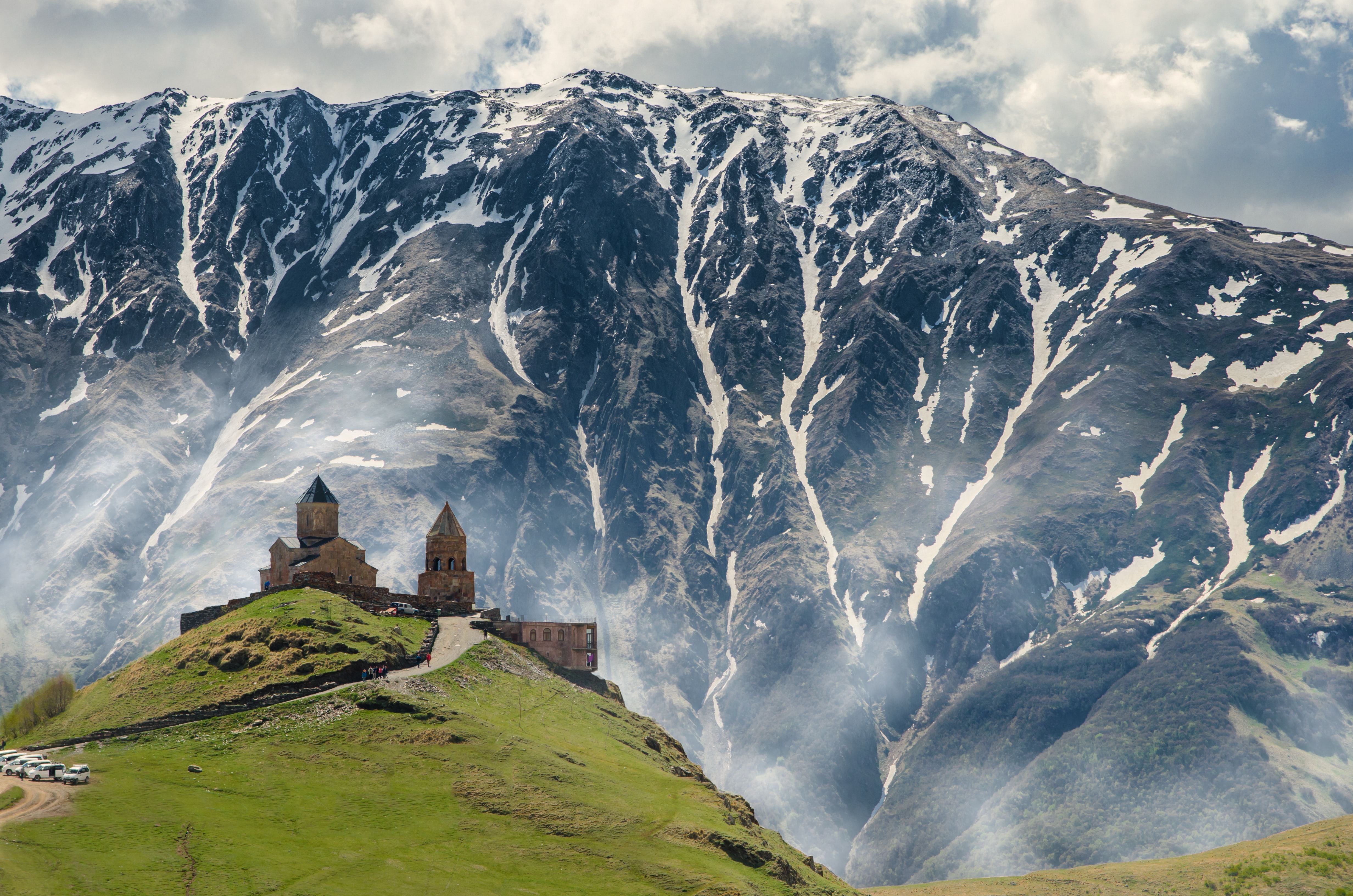 Climb Mount Kazbek